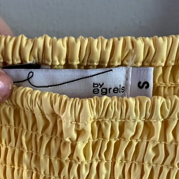 Yellow Ruffle Dress - Picture 3 of 3